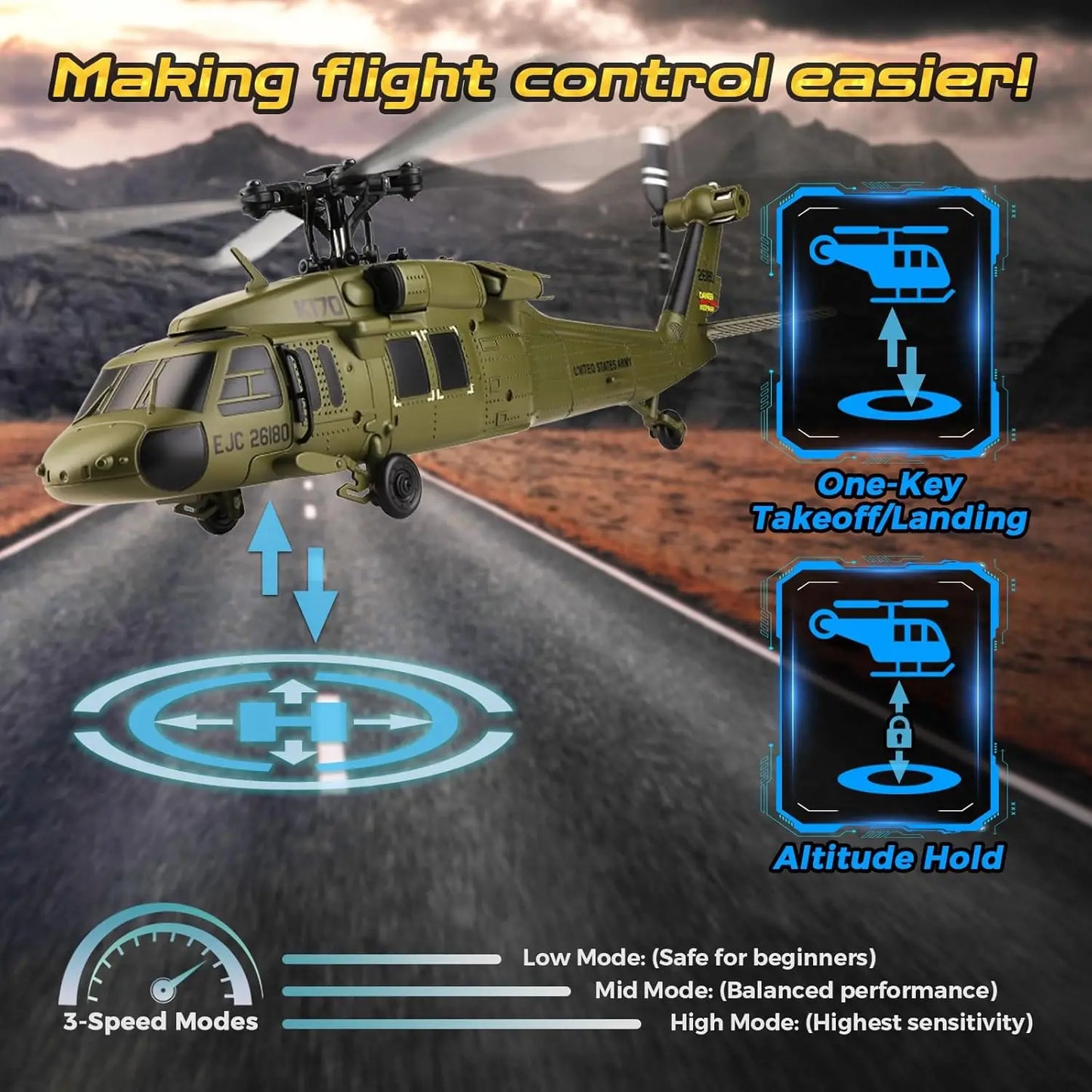Brushless 4CH Helicopter