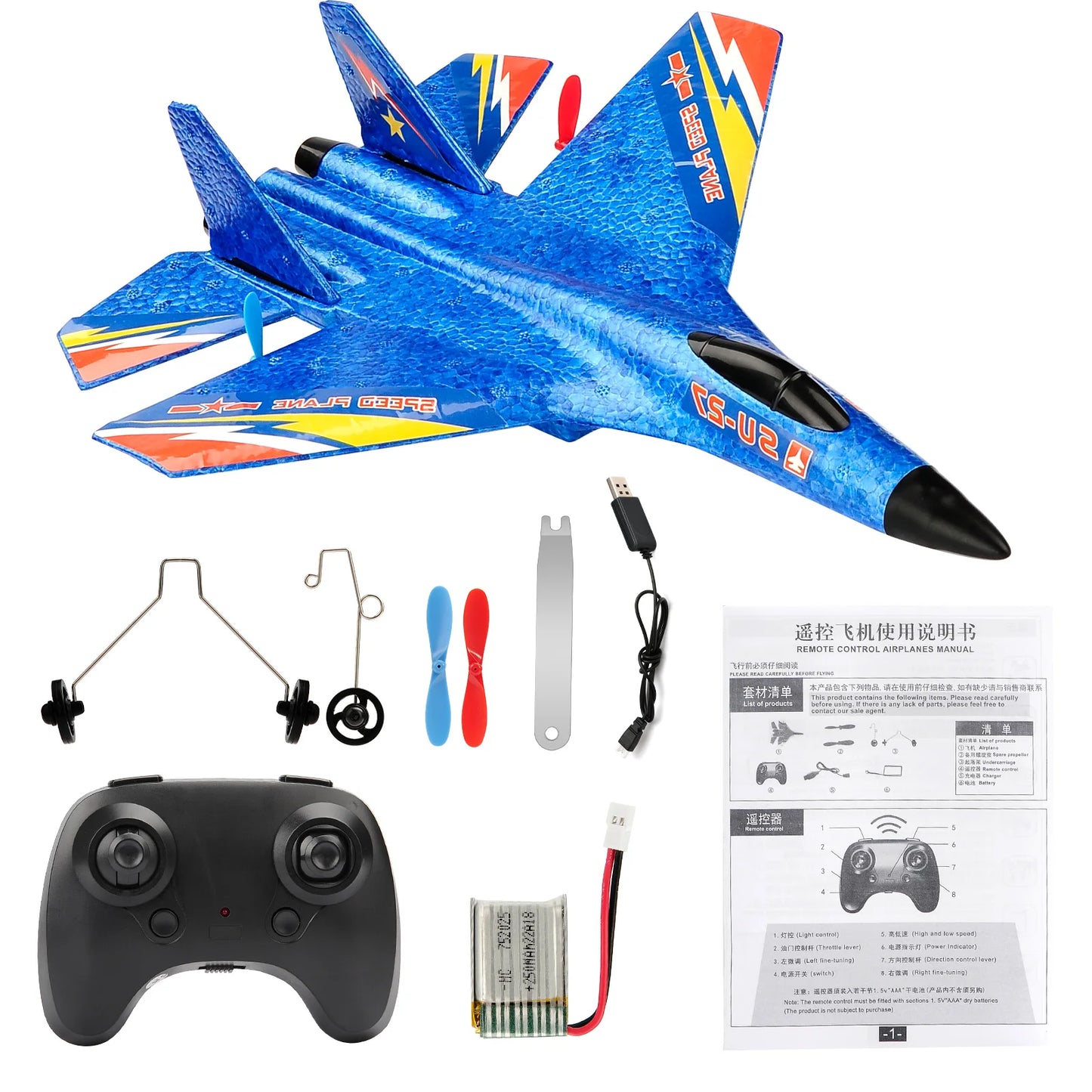 RC Plane SU-27 Aircraft