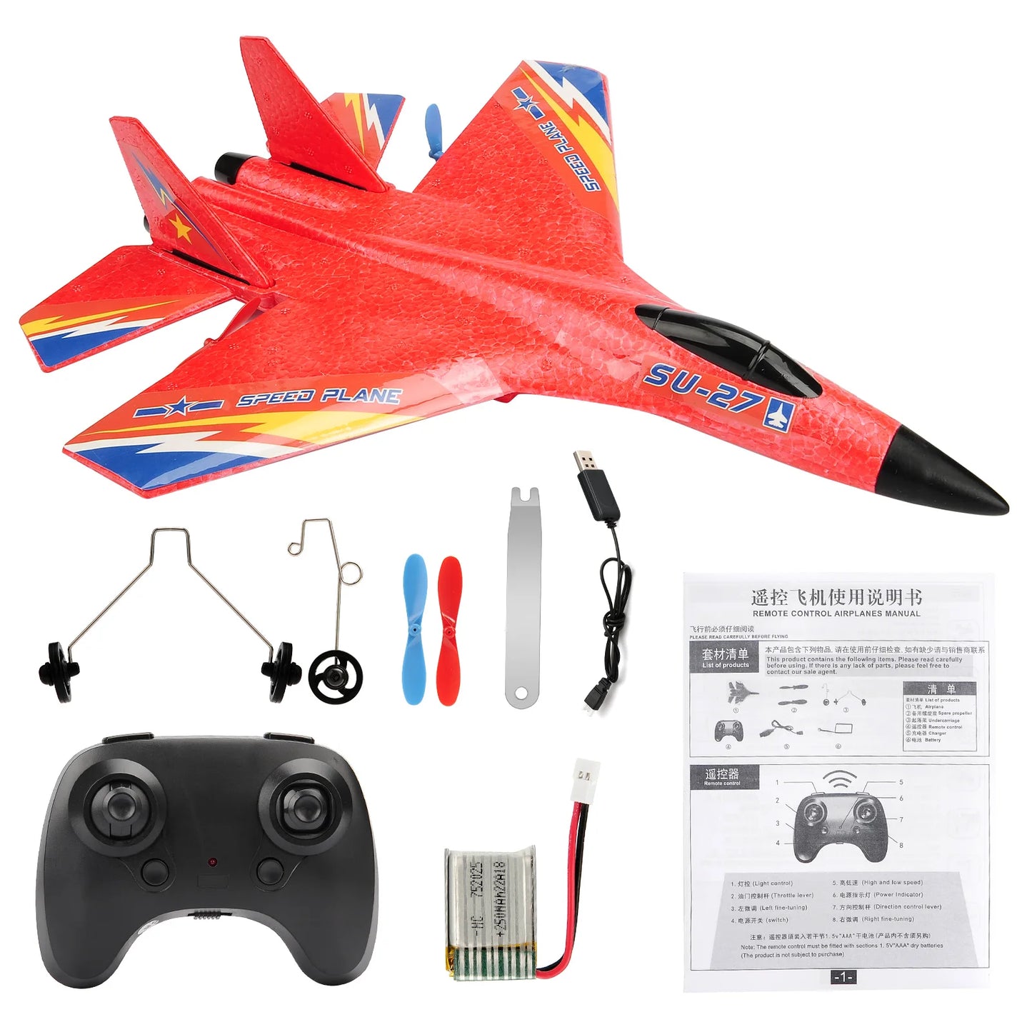 RC Plane SU-27 Aircraft